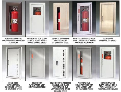 larsen's fire extinguisher cabinets pdf